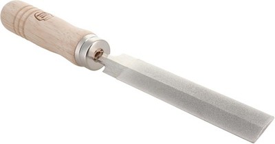 TSUBOSAN Diamond Feather Edge Saw File Wood Handle 100mm RD-2 From Japan