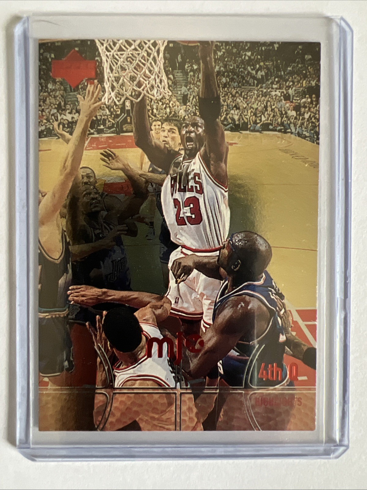 1998 Upper Deck MJX MICHAEL JORDAN Foil Card #123