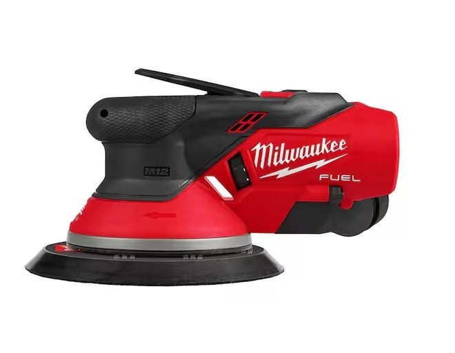 Milwaukee M12 FUEL 12V Cordless 6-Inch Random Orbital Sander 3/32 Inch Orbit