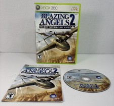 Blazing Angels 2 Secret Missions of WWII Xbox 360 CIB Complete Tested Ubisoft