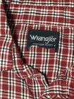 Wrangler Men's Dress Shirt Plaid Long Sleeve Button-Up Front Pocket Pearl Snap — photo 5