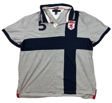 Vintage Tommy Hilfiger Polo XL England Edition Short Sleeve Logo Embroidered