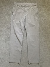 Boys Vineyard Vines Performance Size 16 Tan Golf Dress Pants See Description
