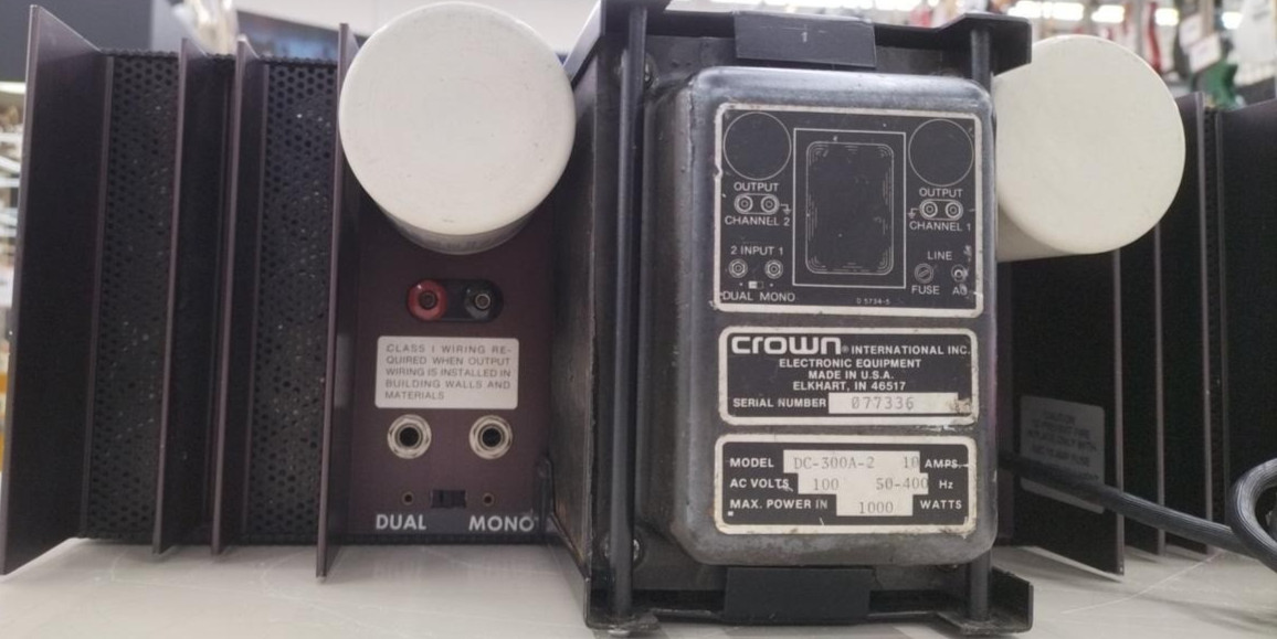 Crown DC-300 vintage audio equipment - eBay listing photo 4