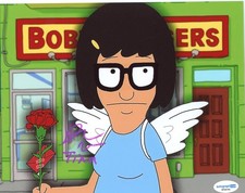 Dan Mintz Bob's Burgers Signed Autograph 8x10 Photo 'Tina' Inscription ACOA COA