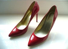 Ivanka Trump Pointed Toe High Heel Pumps Red Patent Size 11M