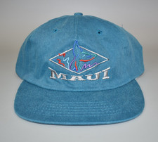 Vintage Maui Hawaiian Headwear Vintage Snapback Cap Hat