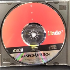 Sega Saturn Software Model Linda Cube Complete Edition Ascii FIE12