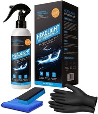 QIFOR Automotive Headlight Restoration kit,Oxidized and yellowed Automotive head