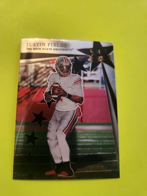 JUSTIN FIELDS  2022 PANINI  SELECT STARS #SS-JF QB OHIO STATE