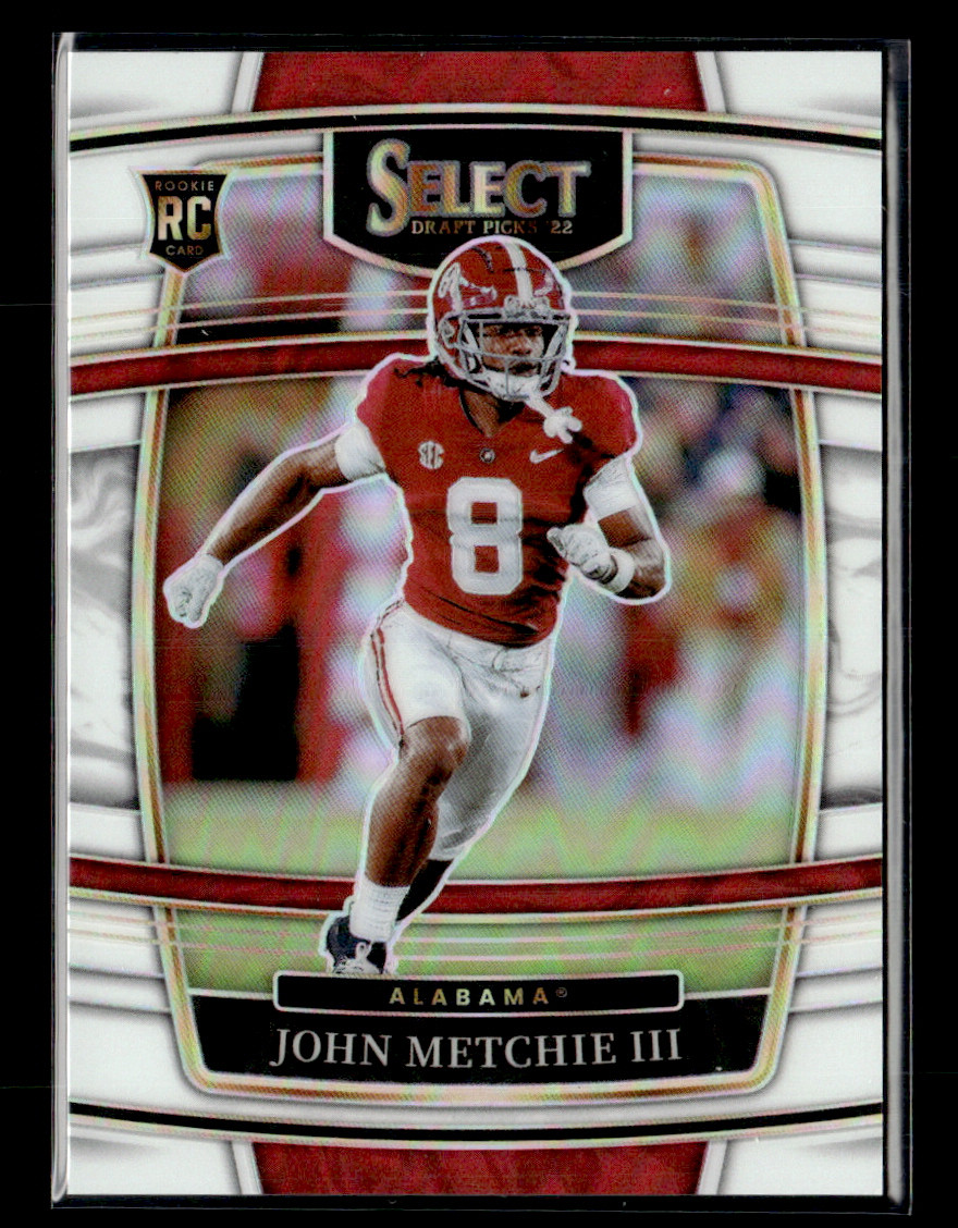 John Metchie Panini Select Draft Picks #9 White