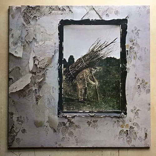 Led Zeppelin ‎IV (ZOSO) Atlantic SD 19129 1977(?) vinyl Album EX!