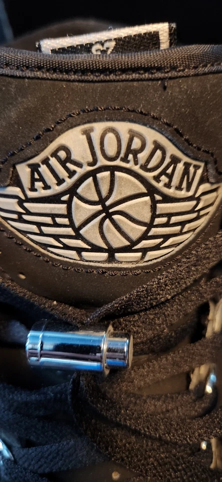 Air Jordan 2 Retro 2004 Negro Cromo PARA HOMBRES TALLA 12.5 Foto 4 de 4