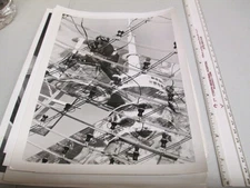 ABC TV show promo photo 1972 OLYMPICS Munich Germany workman stadium glass roof