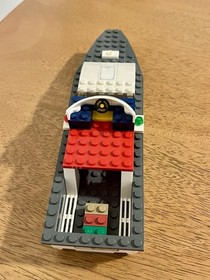 LEGO Boat Hull Lot Farm Line Green Cargo Ship Fire Red Rescue City 4642 Harbor 