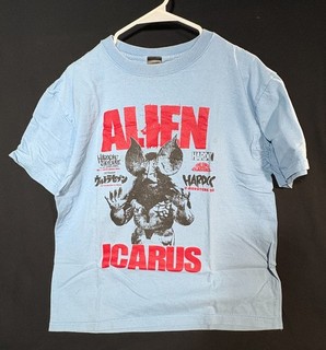 Hardcore Chocolate Alien Icarus t shirt XL RARE! Ultraman Japan Monster Kaiju