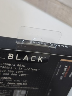 Western Digital WD_BLACK SN850X 2TB NVMe Internal SSD (WDS200T2X0E