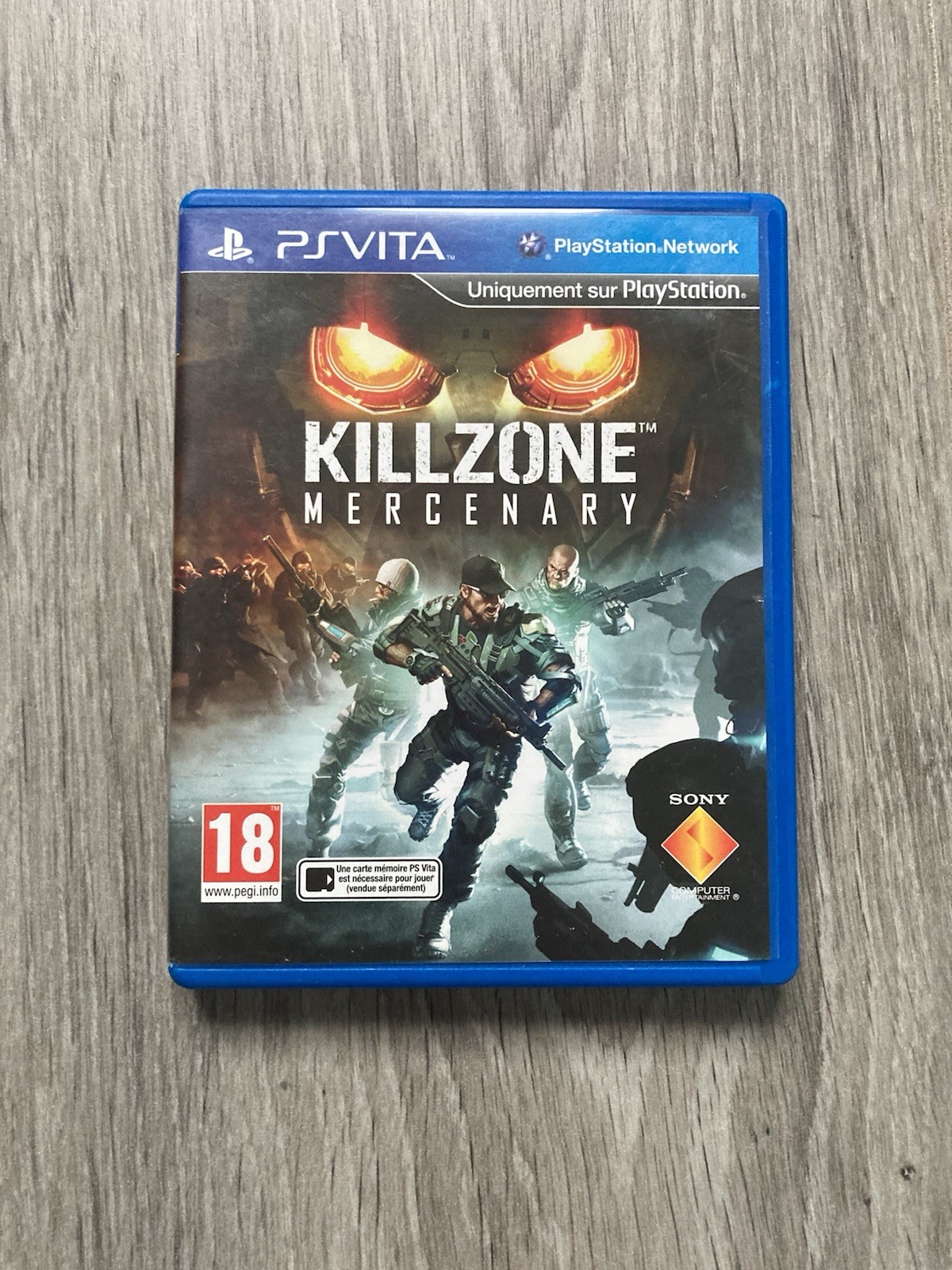 Kill zone Killzone Mercenary Ps Vita Pal Fr