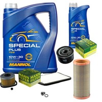 Inspektionspaket 6L Mannol Special Plus 10W-30 FüR Renault Megane I Klasseic
