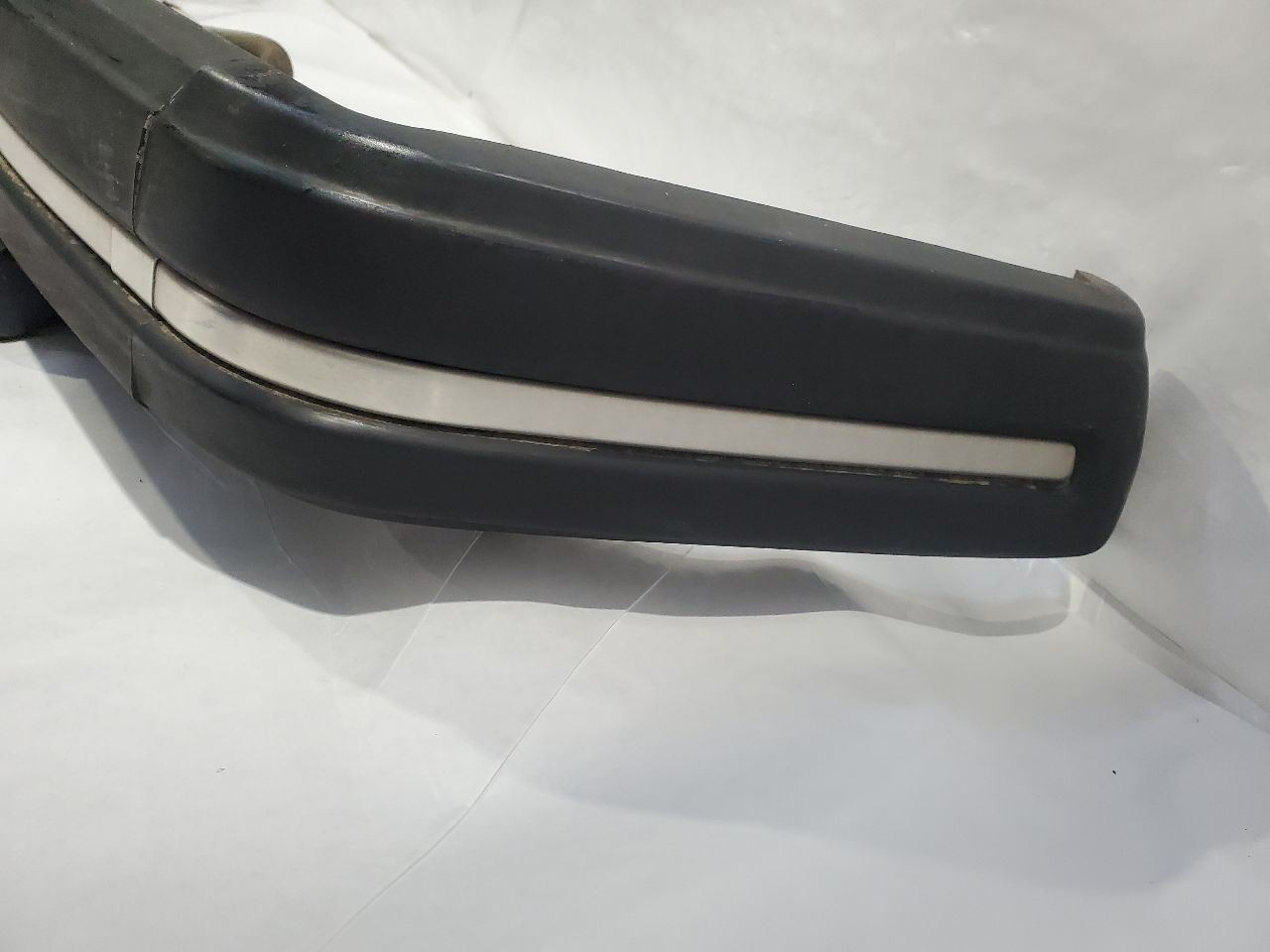 1991 Bentley Turbo R OEM Black Complete Front Bumper 