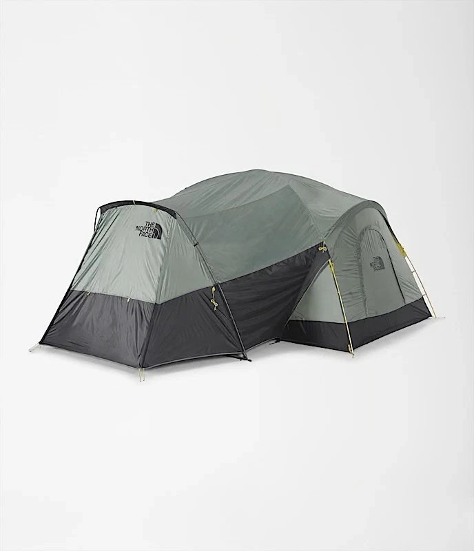 The North Face Wawona 8 Person Tent Agave Green Asphalt Grey MSRP