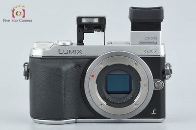 Panasonic LUMIX DMC-GX7 Silver 16.0 MP DSLR 14-42 Lens [Japanese