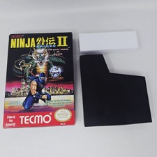 Ninja Gaiden II La Spada Oscura del Caos Nintendo NES solo scatola e inserto Tecmo