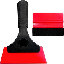 Professional Vinyl Wrap Kit With Felt Squeegee For Car Window Tint Color Red Professional Vinyl Wrap Kit With Felt Squeegee For Car Window Tint Color Red
