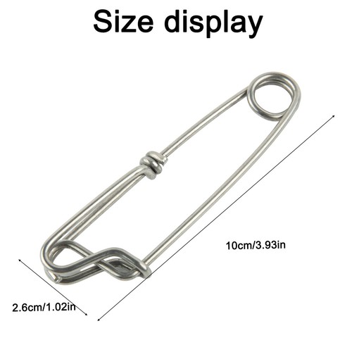 Long Branche Suspension Fermoir Pivot Flotteur Ligne Thon Pince Rechange Neuf - Photo 3/93