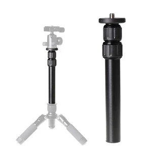 Trépode Centre Colonne Extension Camera Mount Extender Télescopique Rod 3 noir