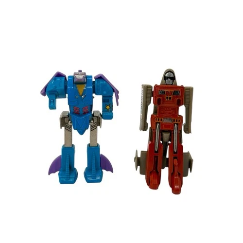 Vintage Lot Of 2 1980s Bandai Tonka Gobots Figures  1983-1984