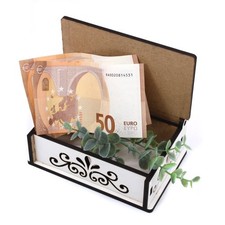 Personalisierte Holzkiste Geschenk Hochzeit Geld Schatztruhe Hochzeitsgeschenk