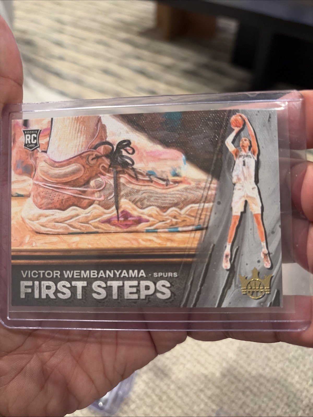 Victor Wembanyama 2023 Court Kings #1 First Steps Price Guide