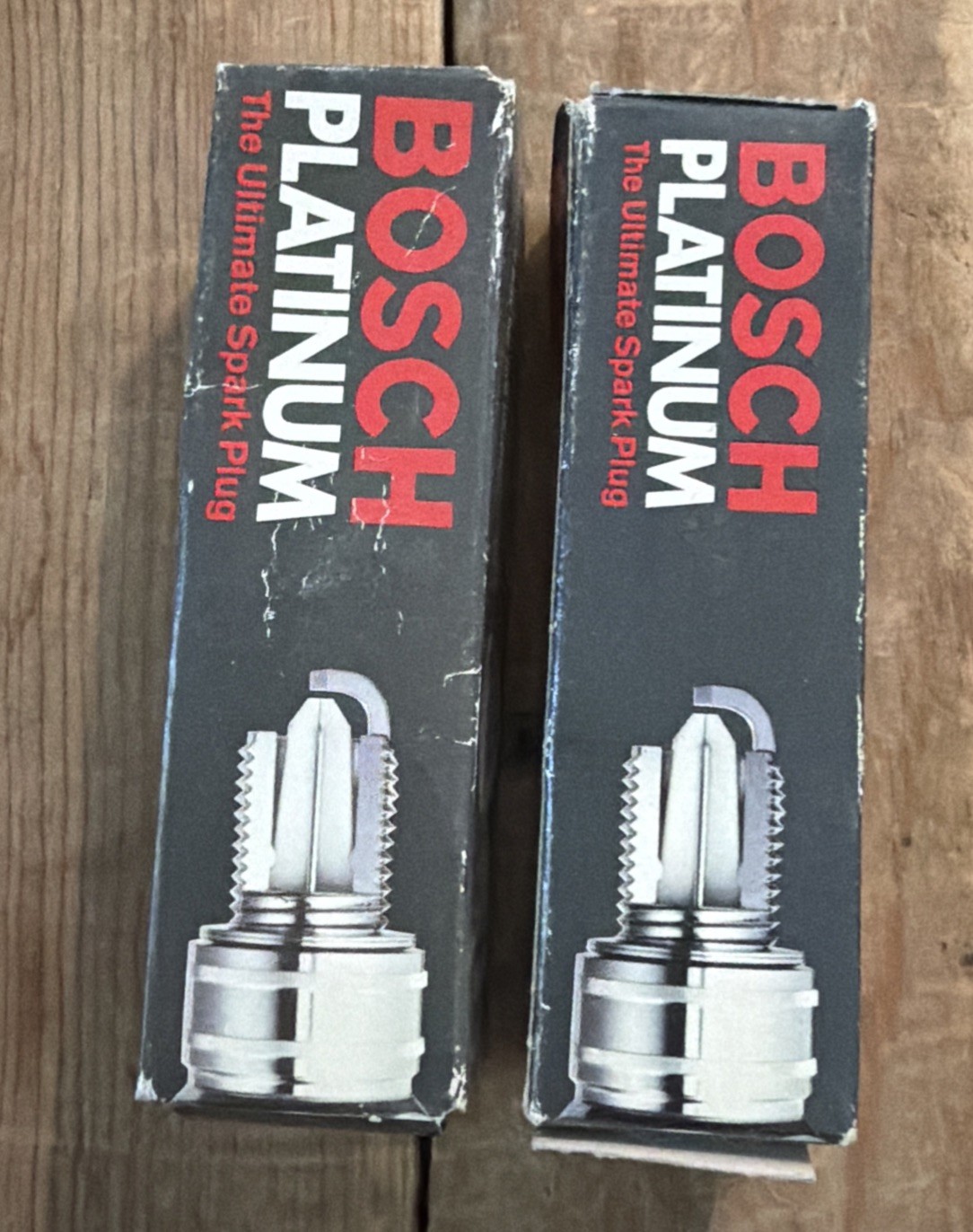 Bosch Platinum Spark Plugs 4208 Set Of 2