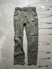 Carhartt Men's 34x36 Olive Green Jeans Relaxed Fit