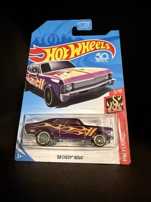 Hot Wheels 2018 Super Treasure Hunt '68 Chevy Nova (corners)