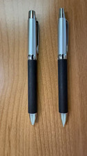 Pilot Stanza Wood Barrel Ballpoint Pen  0.5mm Mechanical Pencil Set Rare Japan