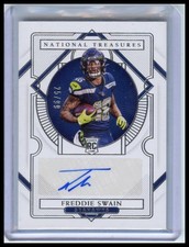 2020 Panini National Treasures #151 Freddie Swain Auto #/99