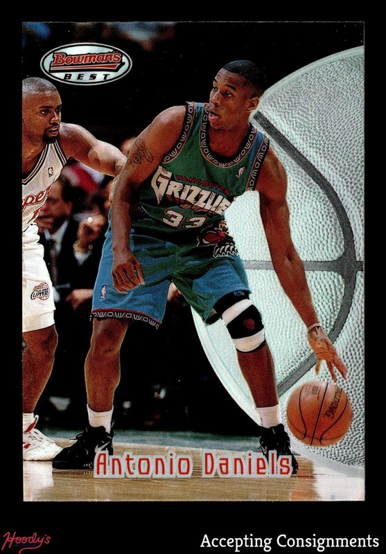 1997-98 Bowman's Best Refractors #109 Antonio Daniels RC ROOKIE GRIZZLIES