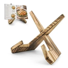 HAOIOKCS Premium Cookbook Stand, The Surface of The Cookbook Holder Features 
