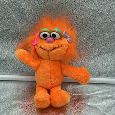 1995 Sesame Street Zoe plush doll. 9 Inches