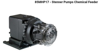 Stenner Pump 85MHP17 - 0.8 to 17.0 gpd. Adjustable Rate - 100psi - New