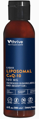 Liquid Liposomal CoQ-10 for Heart Health - 100 MG - Citrus Flavor 6oz Exp 8/26
