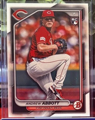 Andrew Abbott 2024 Bowman RC Rookie #70 Cincinnati Reds 