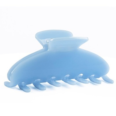 4 Inch Large Acetate Cute Hair Claw Clip For Thick Thin Curly Baby Blue