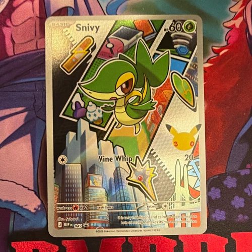 The Pokemon Company Snivy 087/086 Sv: Black Bolt Illustration Rare Holo EN