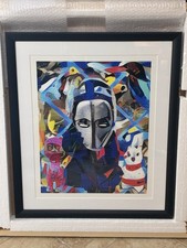 Framed & Matted Digital Art Print by D'AgostinoAI Holz Wicharz Koln Germany