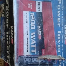 Vector MAXXSST 1200W Power Inverter 12V to 110/120V VEC054C 2400 Watt Peak