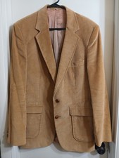 Vintage Levi Strauss  Co Menswear Corduroy Blazer Sport Coat Jacket Size 42