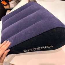 TOUGHAGE Inflatable Wedge Pillow Love Positions Support Cushione For Couples US